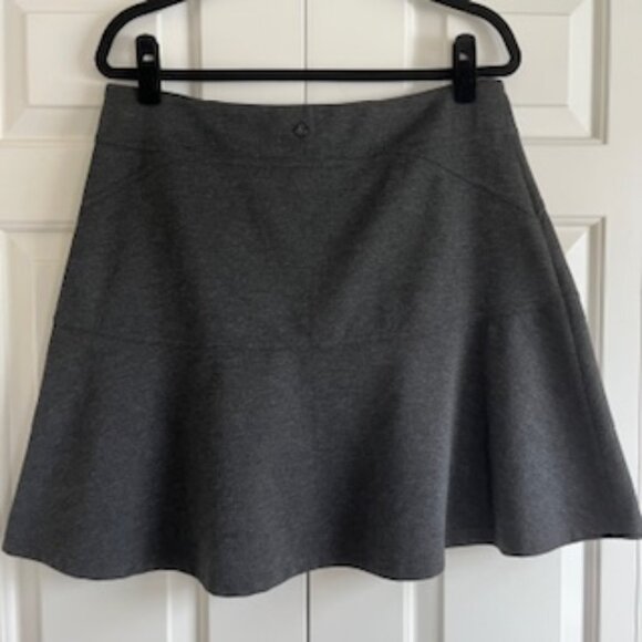 prAna Gianna Ponte Knit Skirt in Charcoal - Large - Picture 5 of 8